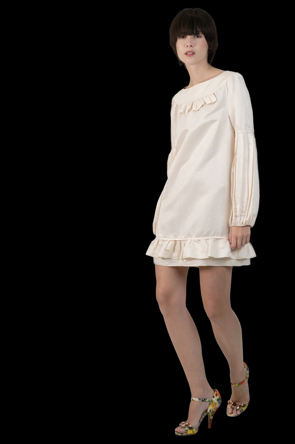 Vestido Champanhe Detalhe