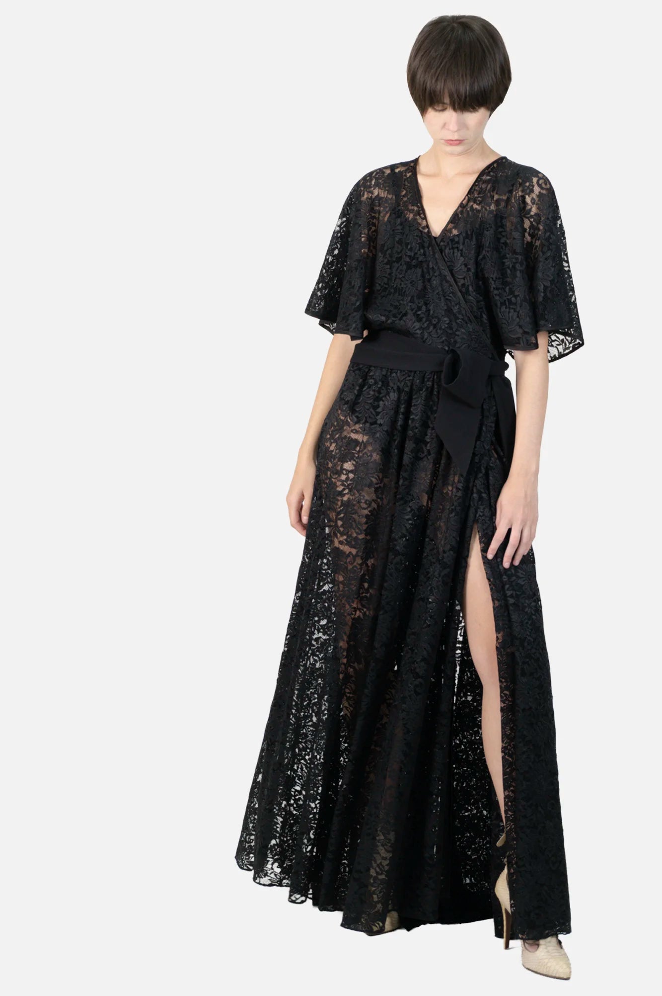 Vestido Preto Renda