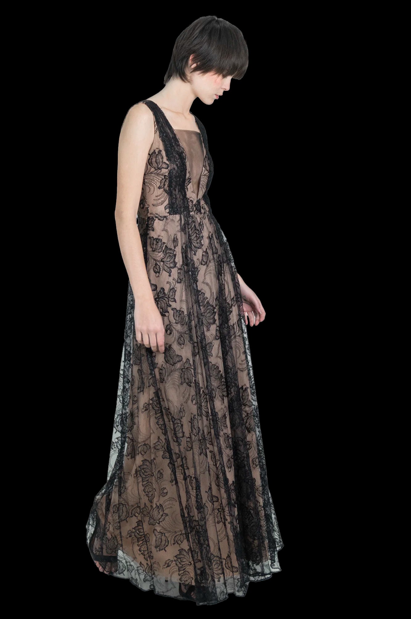 Vestido Preto Renda