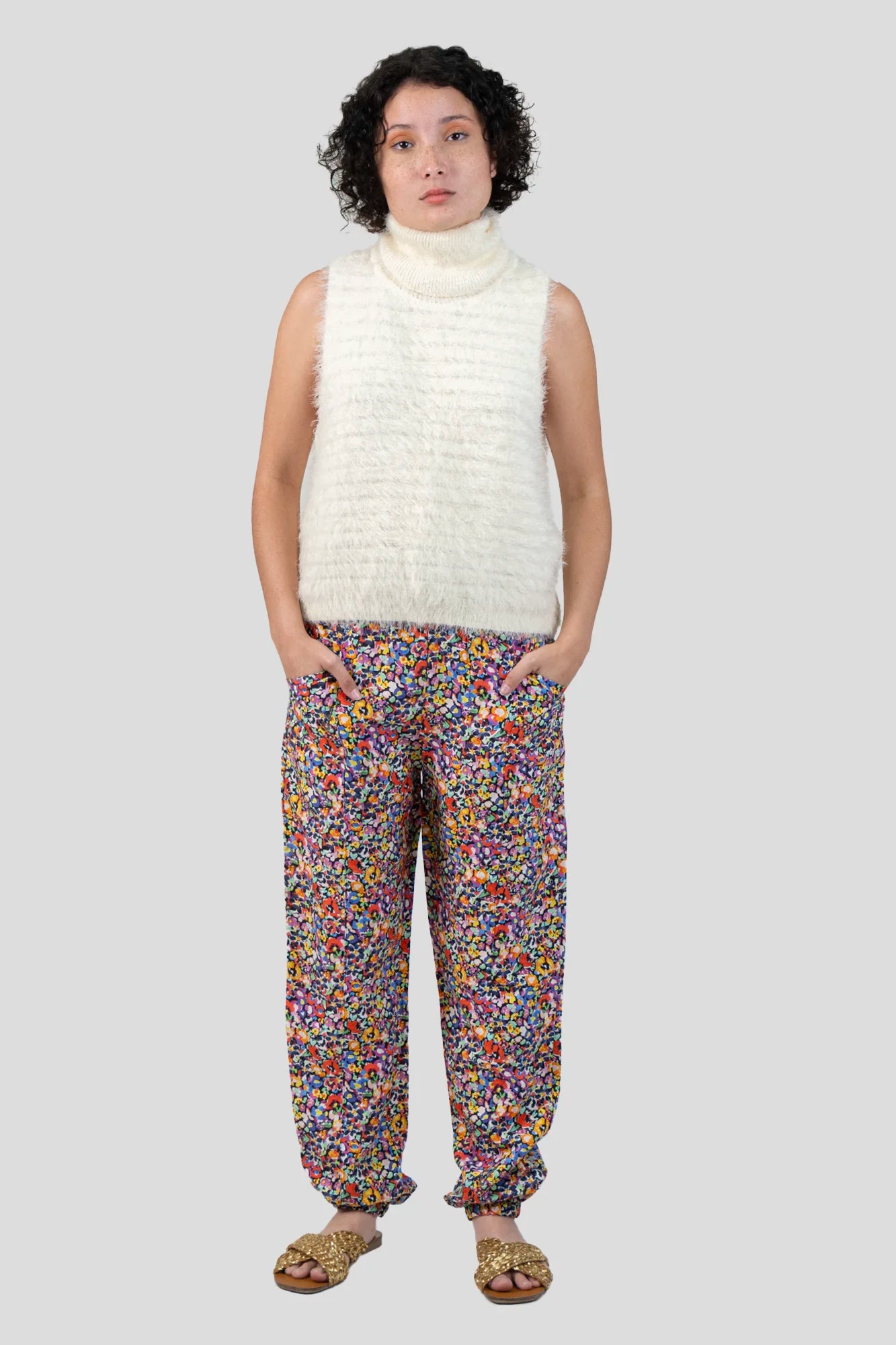 Calça Color Floral