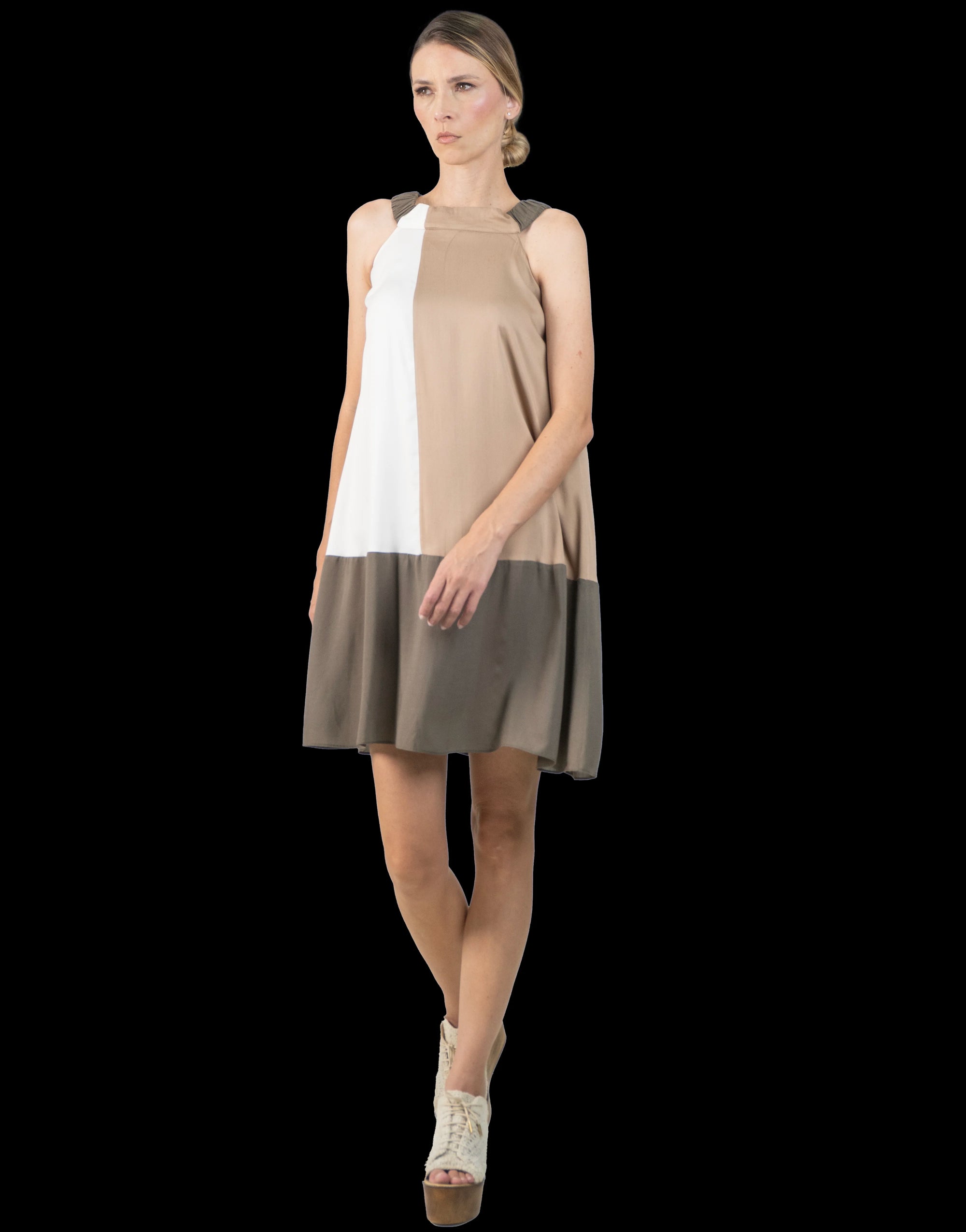 Vestido Color Curto