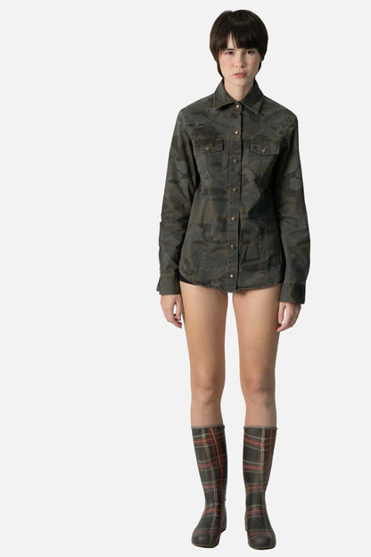 Camisa Color Militar Garimpo Adda