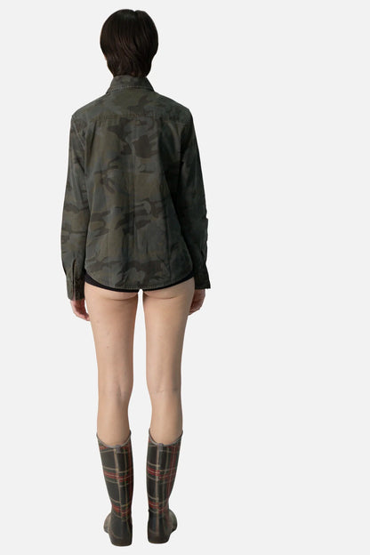 Camisa Color Militar Garimpo Adda
