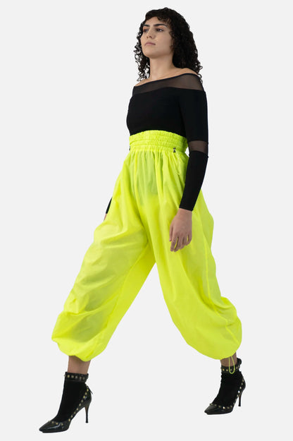 Calça Neon Bomber Paula Raia