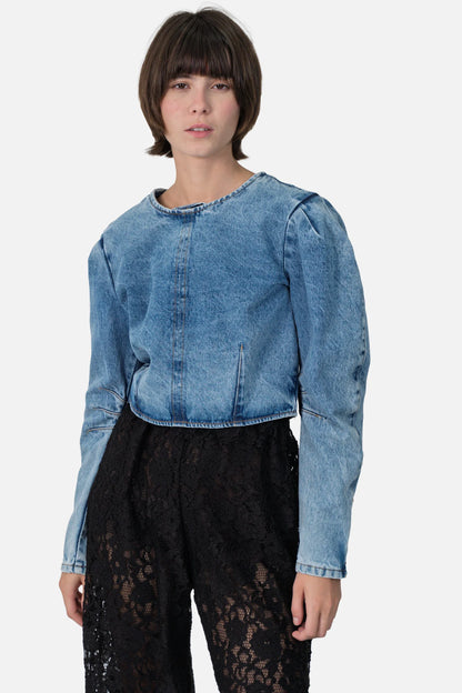 Jaqueta Blue Jeans Animale