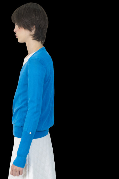 Suéter Azul Linha Lacoste