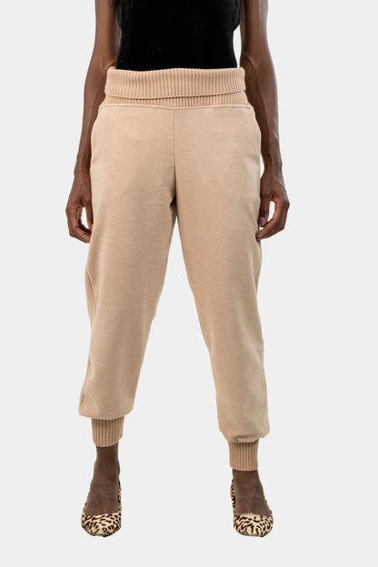 Calça Creme Detalhe Gaya