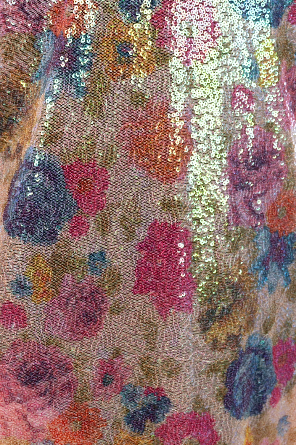 Vestido Color Paetê