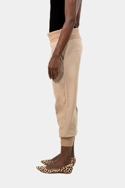 Calça Creme Detalhe Gaya