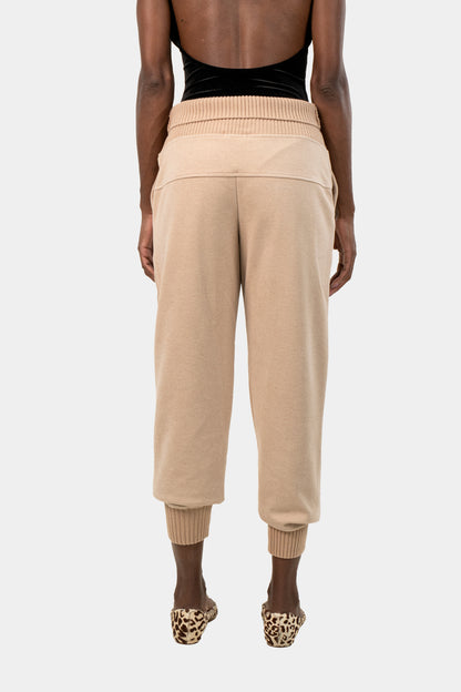 Calça Creme Detalhe Gaya