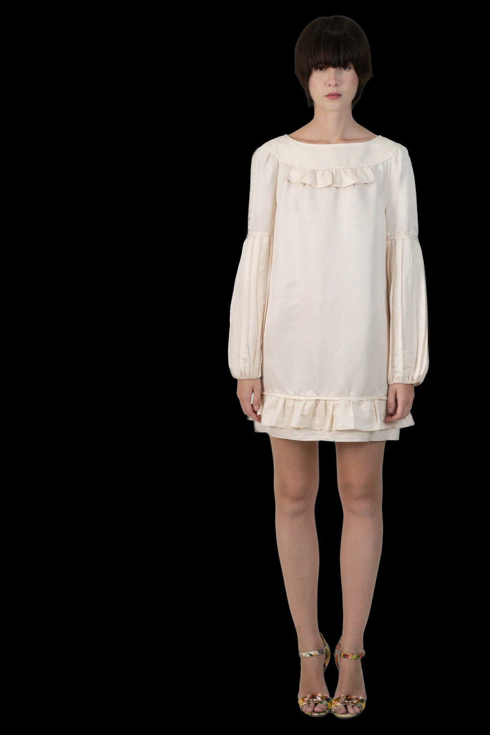 Vestido Champanhe Detalhe