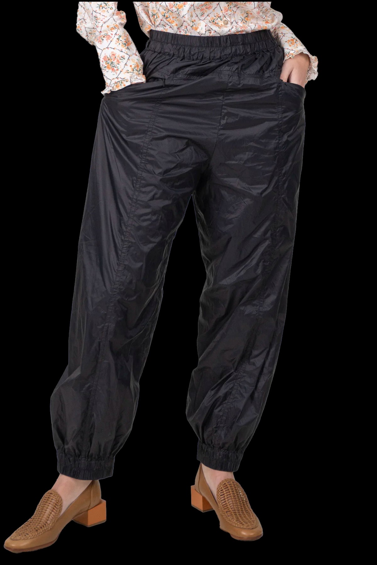Calça Preta Jogger Garimpo Adda
