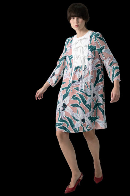 Vestido Color Detalhe Tory Burch