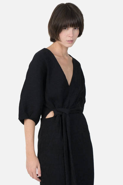 Vestido Preto Detalhe Cris Barros