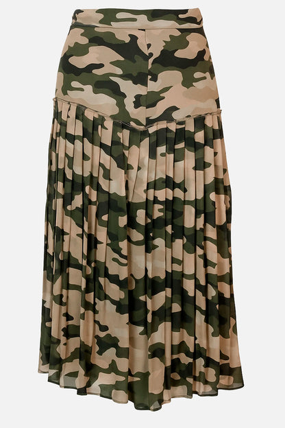 Saia Camuflada Seda Bo.Bô