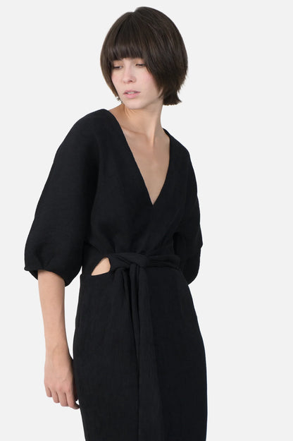Vestido Preto Detalhe Cris Barros