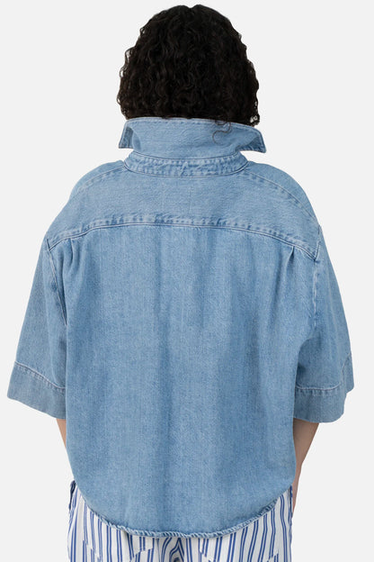 Jaqueta Blue Jeans Zara