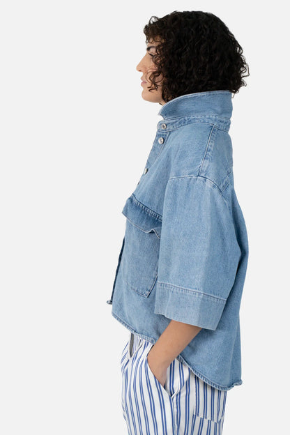 Jaqueta Blue Jeans Zara