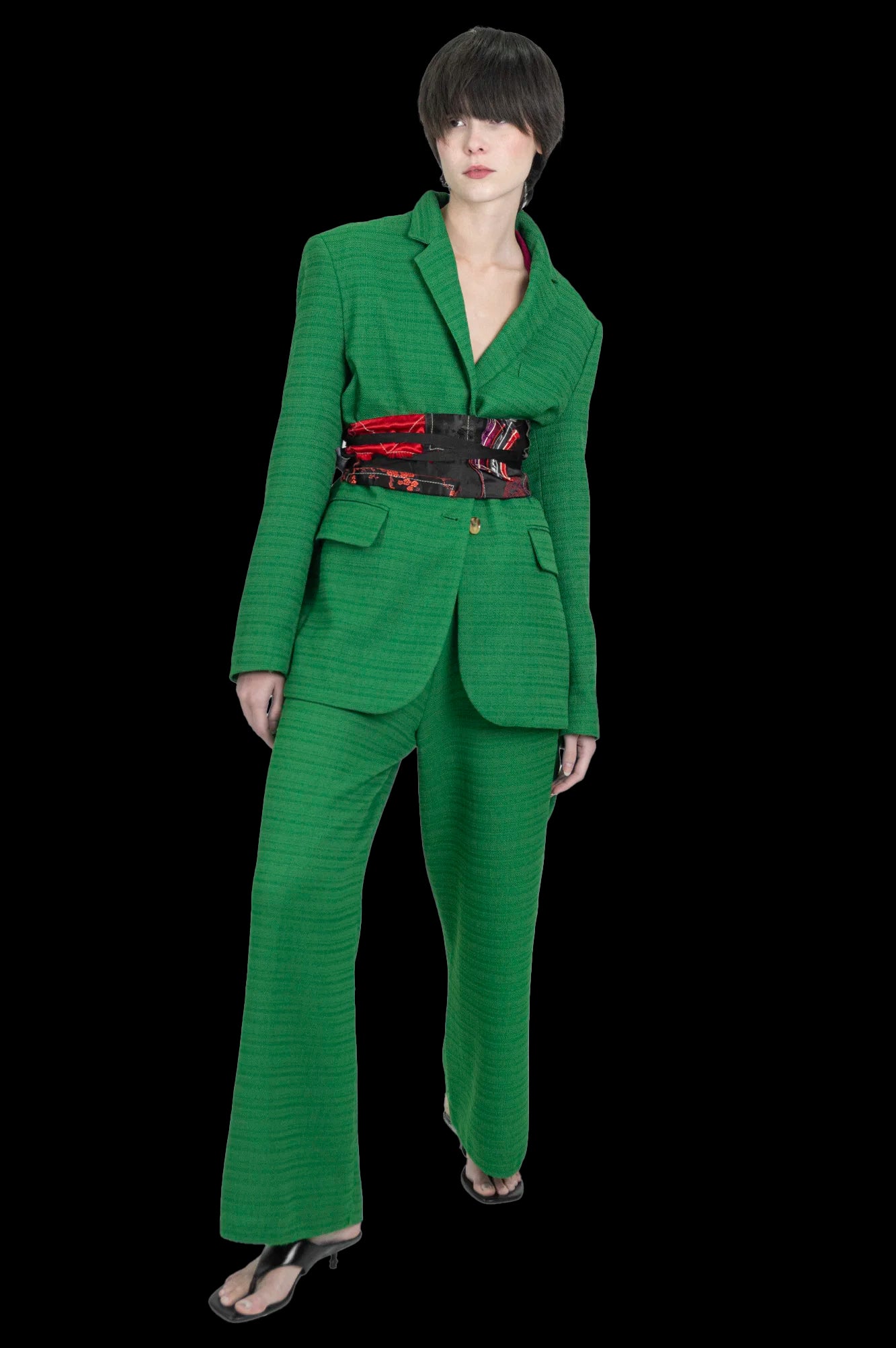 Conjunto Verde Textura