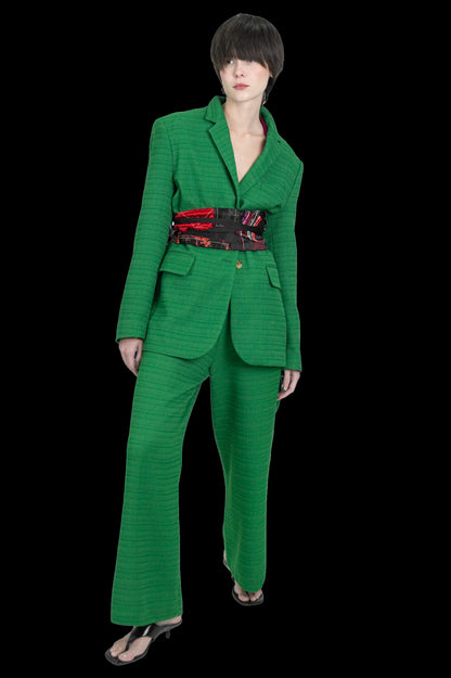 Conjunto Verde Textura Mango