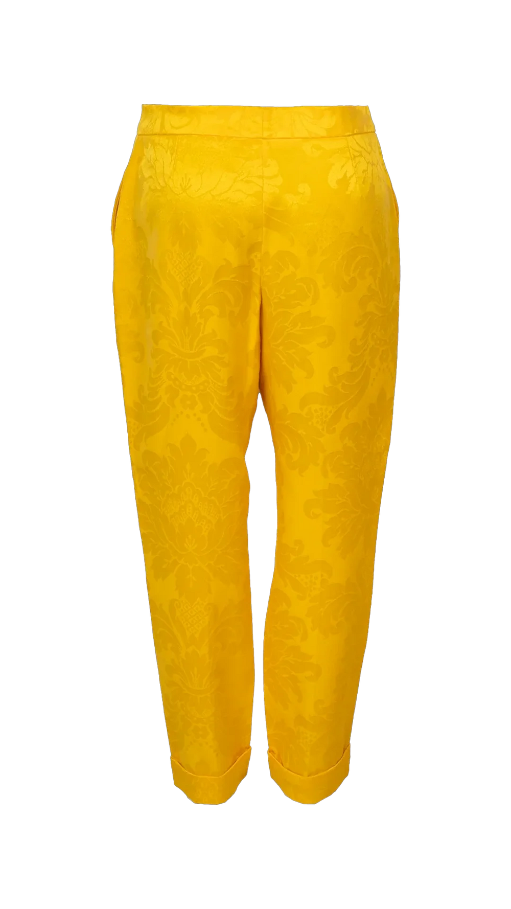 Calça Amarela Textura