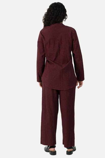 Conjunto Vinho Transpassado Zara