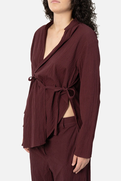 Conjunto Vinho Transpassado Zara