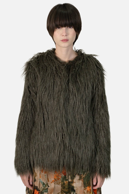 Casaco Verde Pelos Zara