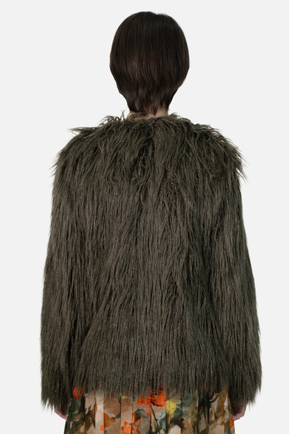 Casaco Verde Pelos Zara