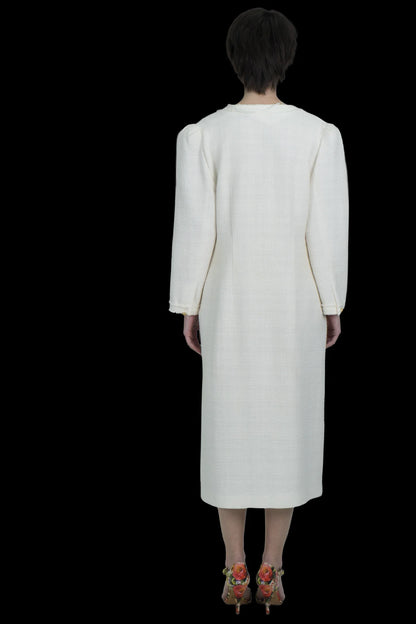 Vestido Off Detalhe Zara