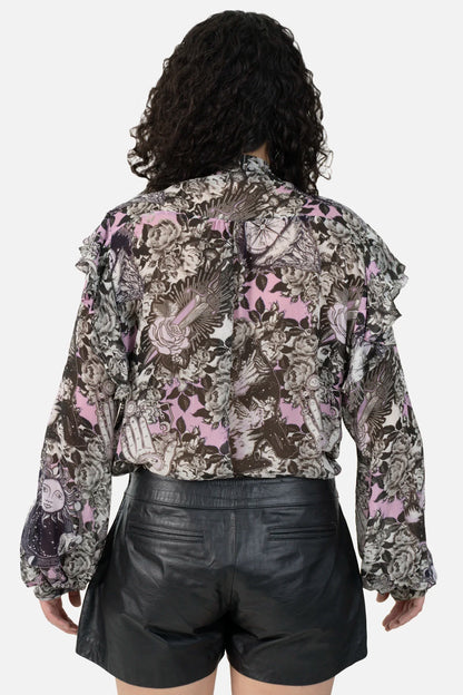 Short Preto Couro Eladio's Couro
