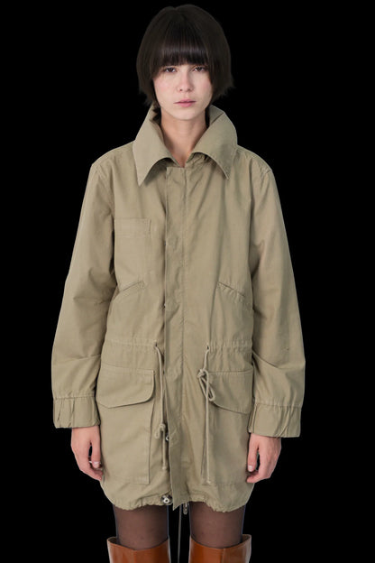 Parka Verde Detalhe Mixed