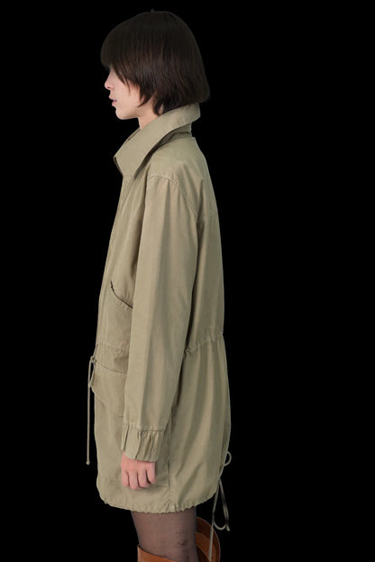 Parka Verde Detalhe Mixed