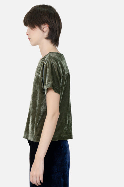 Blusa Verde Veludo Cia Marítima