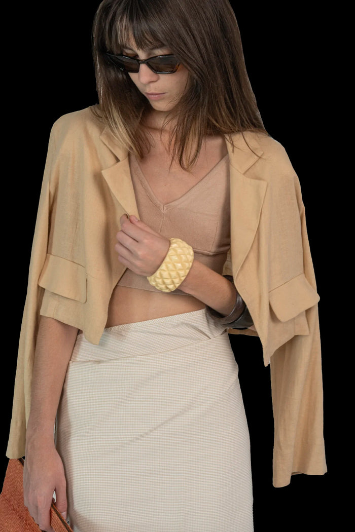 Casaqueto Creme Liso