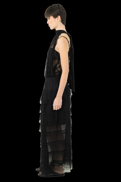 Body Preto Transparente Zimmermann