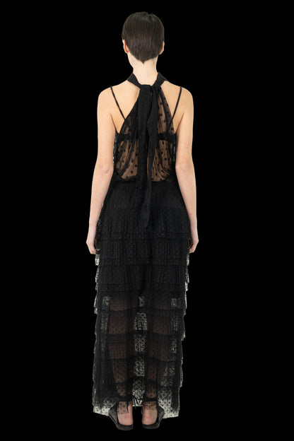 Body Preto Transparente Zimmermann
