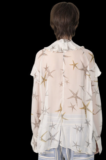 Camisa Off Estampa Animale