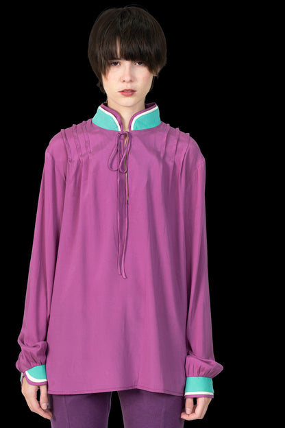 Blusa Color Seda Mixed
