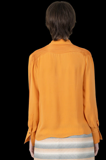 Camisa Laranja Detalhe Talie NK