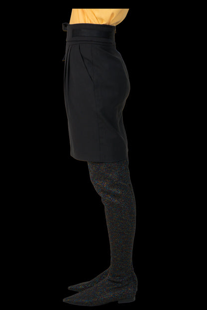 Saia Preta Detalhe Hugo Boss