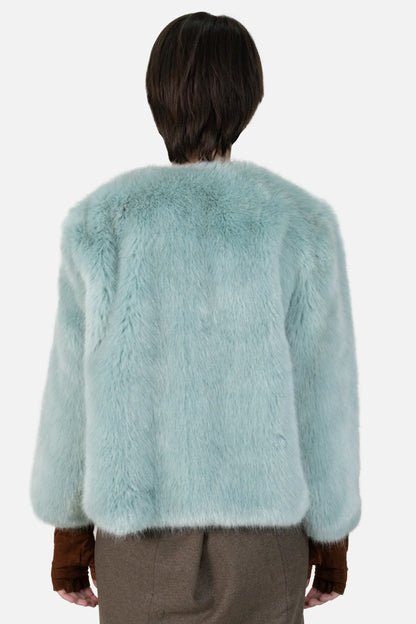 Casaco Verde Pelo Zara