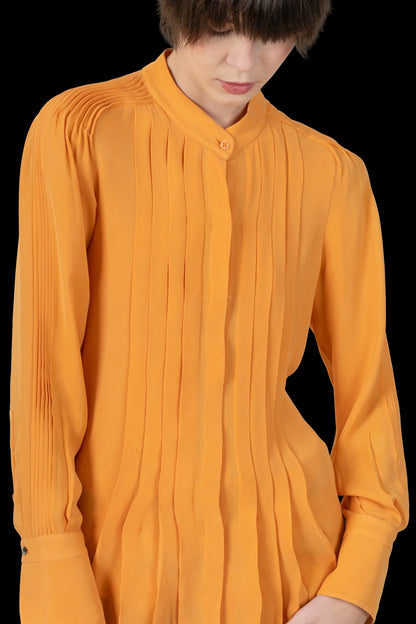 Camisa Laranja Detalhe Talie NK