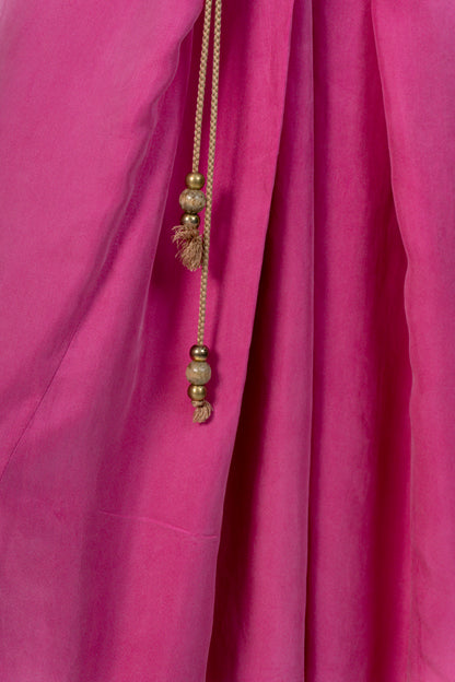 Saia rosa Seda Diane Von Furstenberg