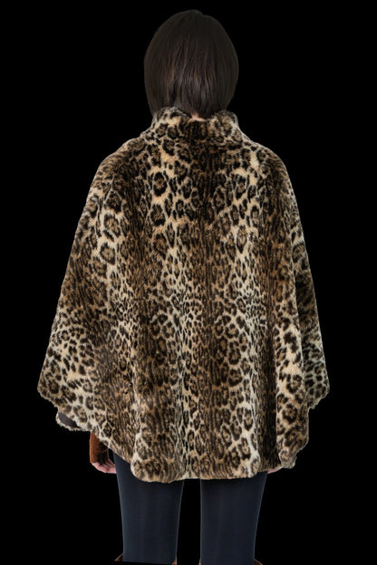 Poncho Animal Print Mixed