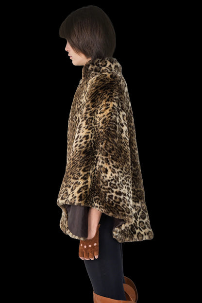 Poncho Animal Print Mixed