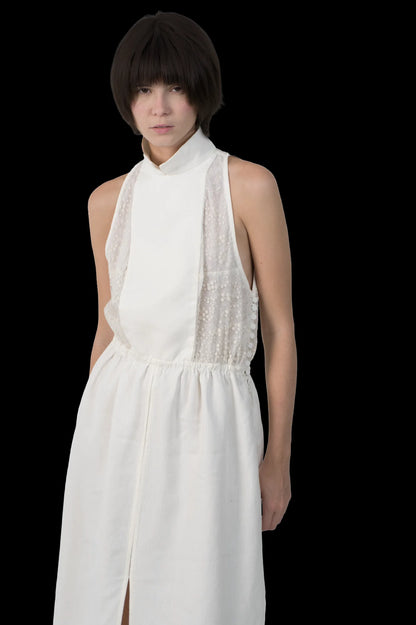 Vestido Off Linho Paula Raia