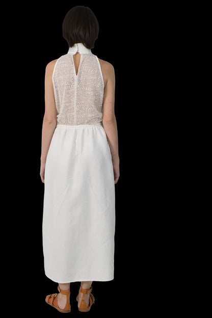 Vestido Off Linho Paula Raia