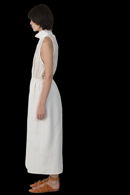 Vestido Off Linho Paula Raia