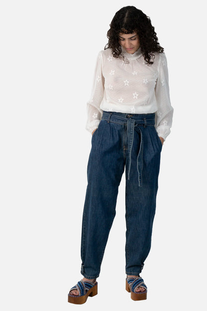 Calça Blue Jeans Carol Bassi